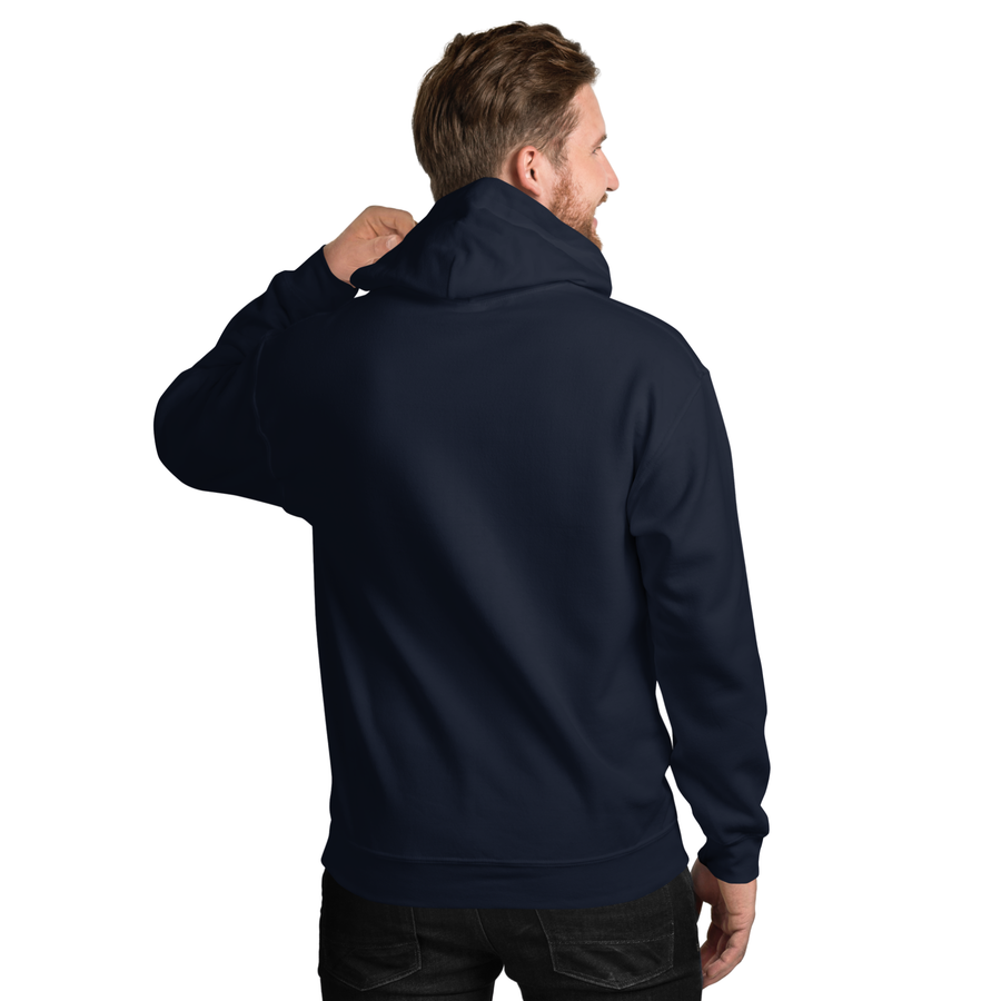 3 Lines Embroidered Hoodie